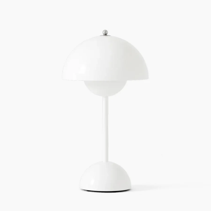 Modern LED table lamp with touch control, perfect for bedroom or office desk lighting.