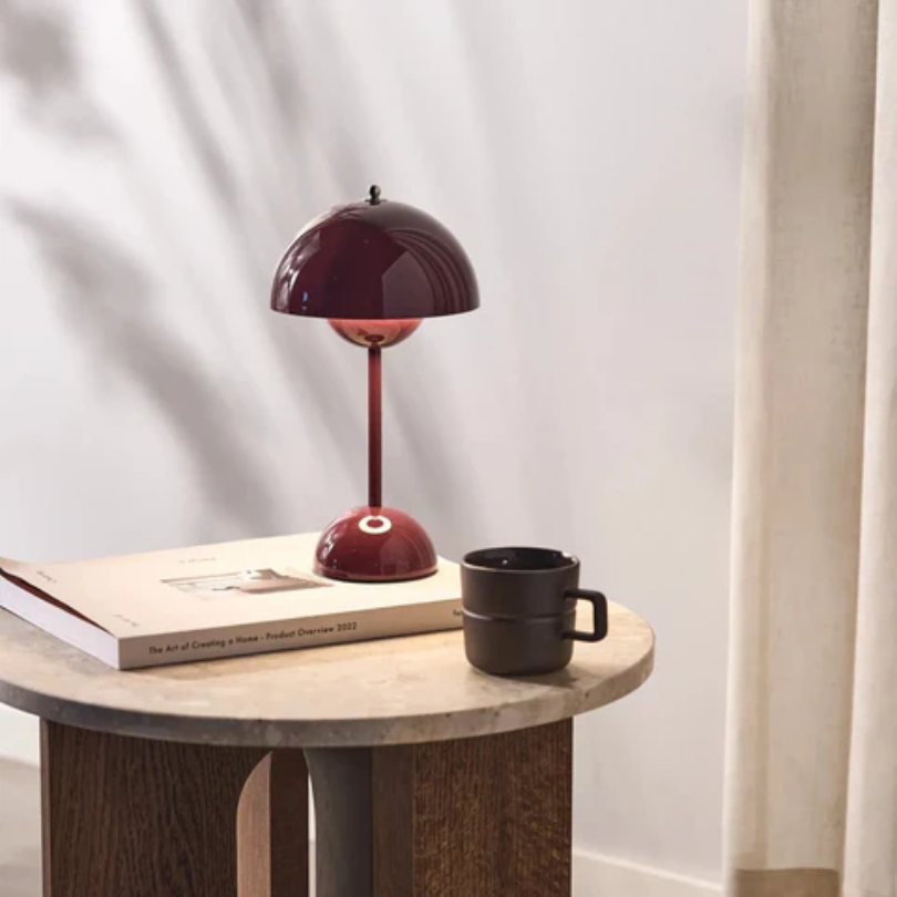 Contemporary LED lamp, touch-sensitive for effortless brightness adjustment, suitable for home/office.