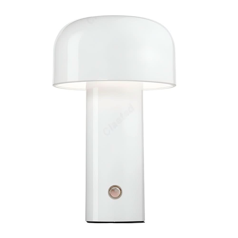 Rechargeable table lamp, a stylish USB light for living rooms and bedrooms.