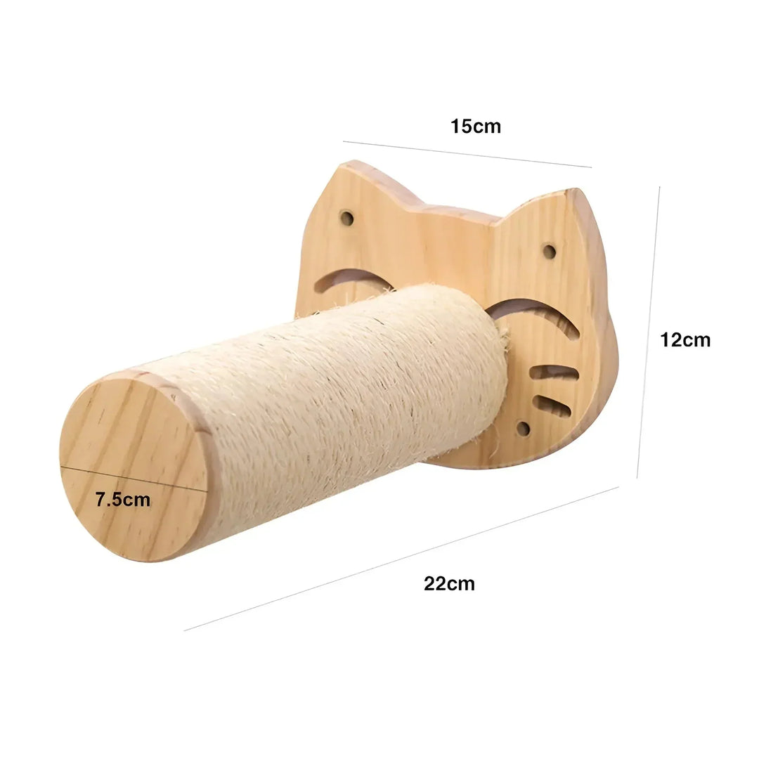 Customizable wall cat shelves with scratch-resistant surfaces and secure mounting for energetic felines.