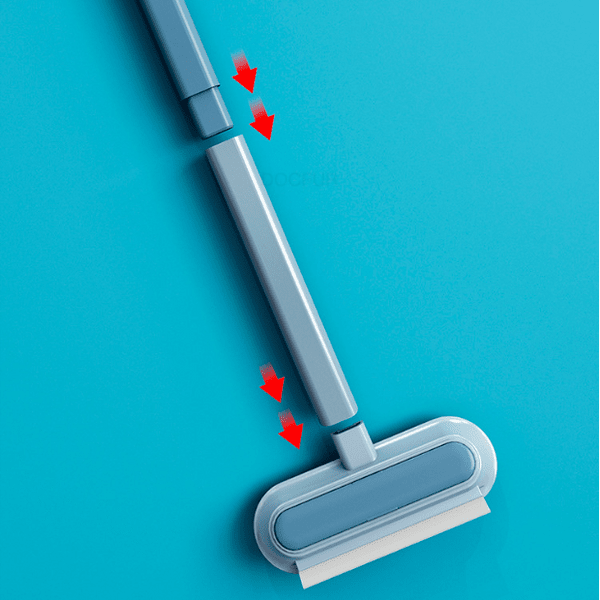 Durable multi-surface pet hair remover for home cleaning and pet supplies, ergonomic design