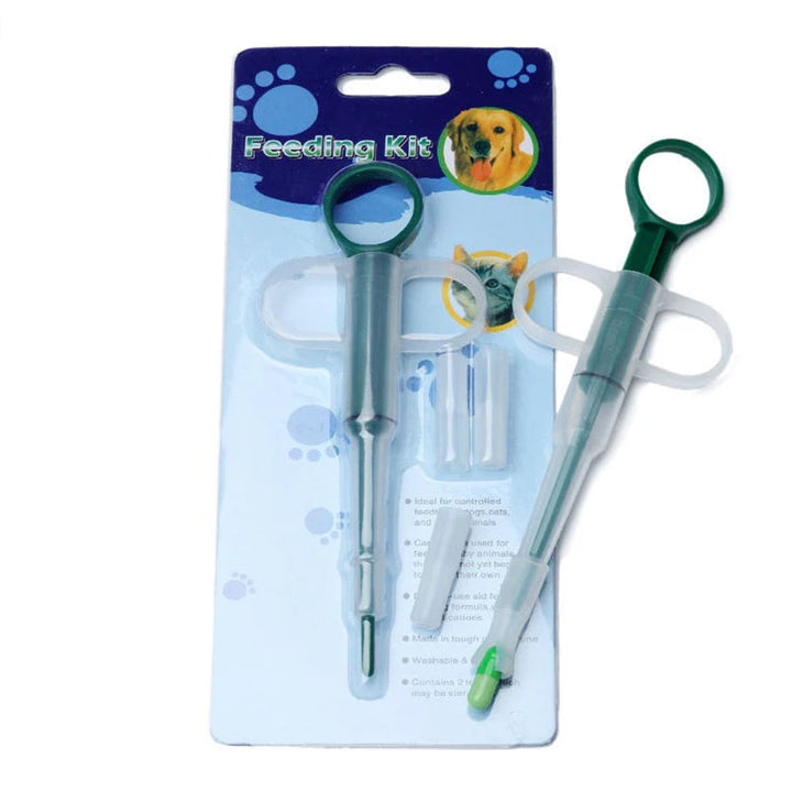 Reusable pet liquid dispenser, needleless design for easy feeding small animals