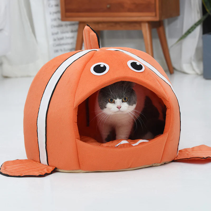 Foldable pet kennel, New4, for cats & small dogs; soft, washable indoor pet house