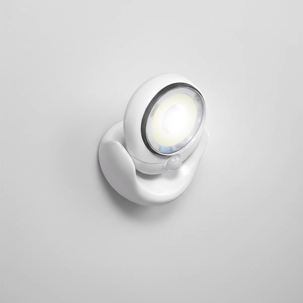 Weatherproof wireless NightBeam outdoor motion sensor light, ideal garden lamp for enhanced home security.