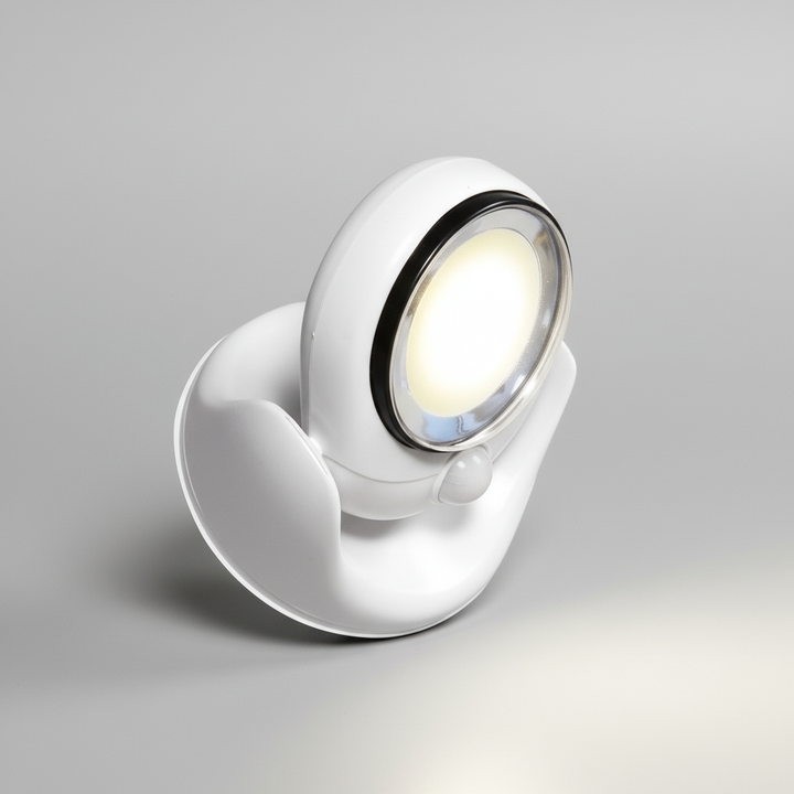 NightBeam weatherproof outdoor motion sensor security light, enhancing home security for your garden.