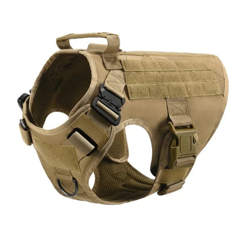Green No-Pull Dog Training Harness Vest for effective canine training and comfortable outdoor walks.