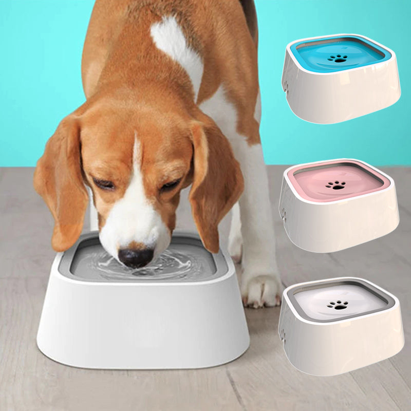Pet supplies: universal no-spill water bowl for stress-free pet hydration