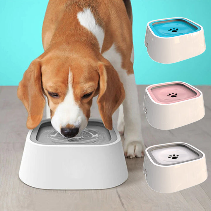Pet supplies: universal no-spill water bowl for stress-free pet hydration