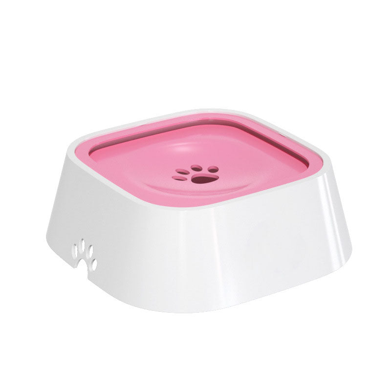 Versatile pet water bowl, anti-splash and slow feeder for optimal pet health