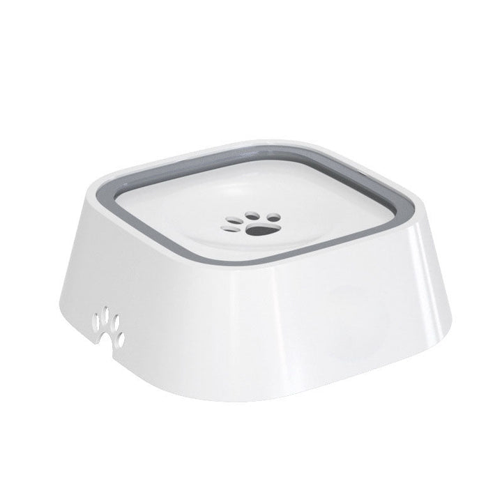 Universal pet water dish: spill-proof travel bowl for dog hydration