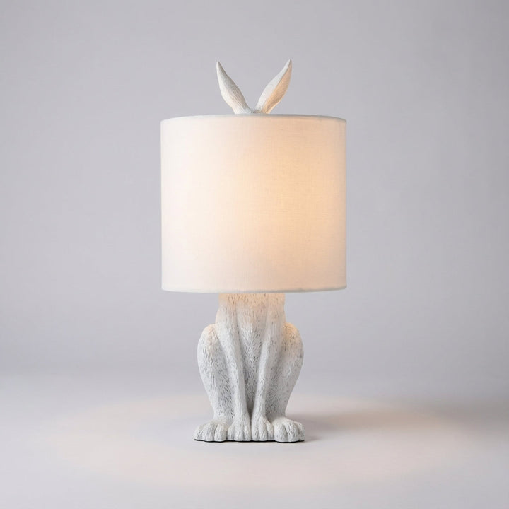 Unique masked animal accent lamp by Noctebelle. Modern sculptural lighting adds a stylish touch to home decor.