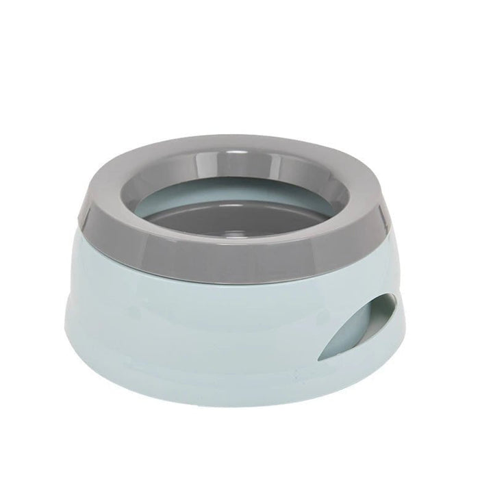 Durable anti-spill pet hydration bowl, non-slip base prevents messes, ideal for dogs and cats on journeys