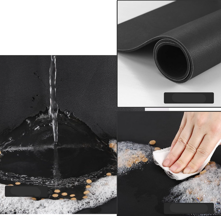 Easy clean silicone pet feeding mat, durable and non-toxic for all pet sizes