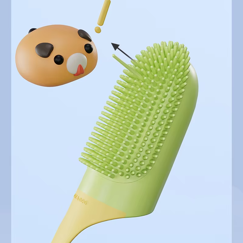 Comprehensive dual-action toothbrush and tongue cleaner for superior dental hygiene