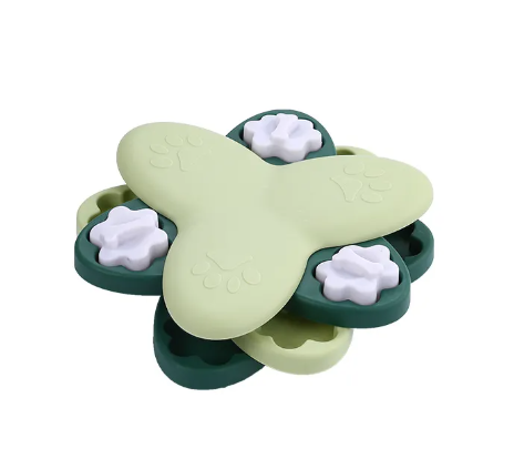 Durable pet supplies: interactive dog feeder toy for cognitive engagement and slower eating.