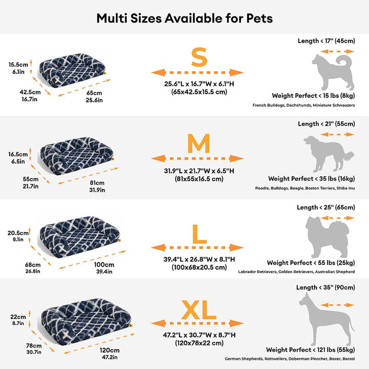 Plush dog sofa bed, orthopedic features, guaranteeing dog comfort