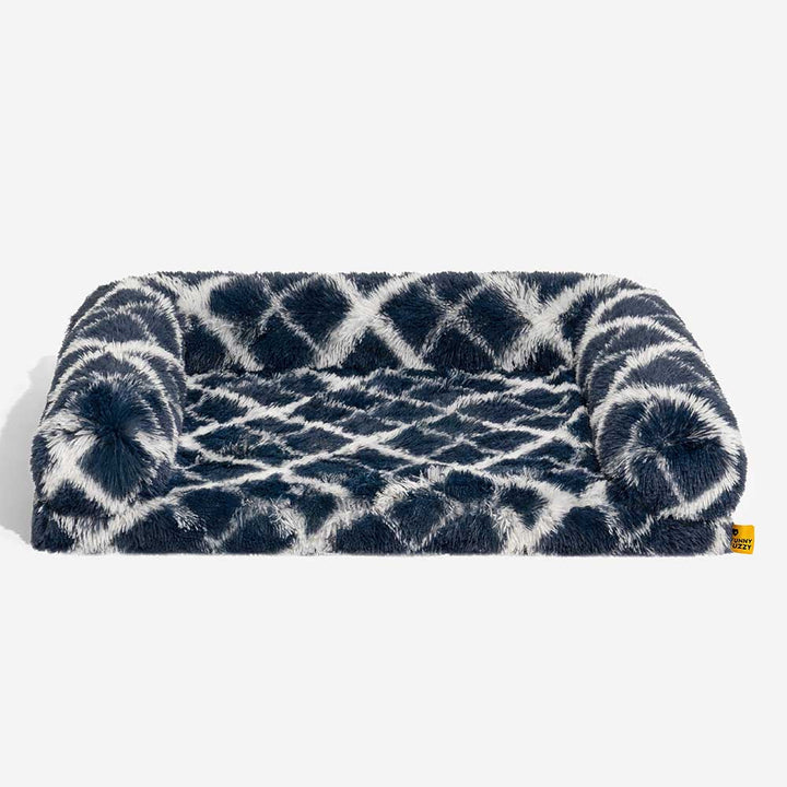 Large dog bed, orthopedic bolster, designed for maximum pet comfort