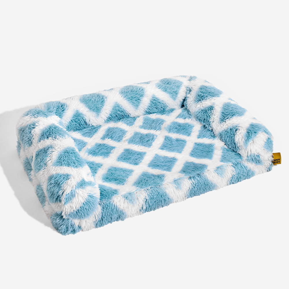 Therapeutic orthopedic bolster dog bed for enhanced pet comfort and support