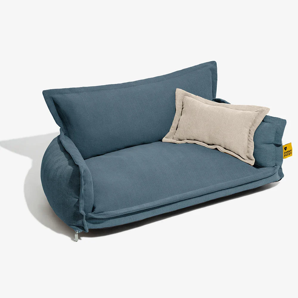 Pet health focused orthopedic dog bed, offering joint support and a soft, washable design.
