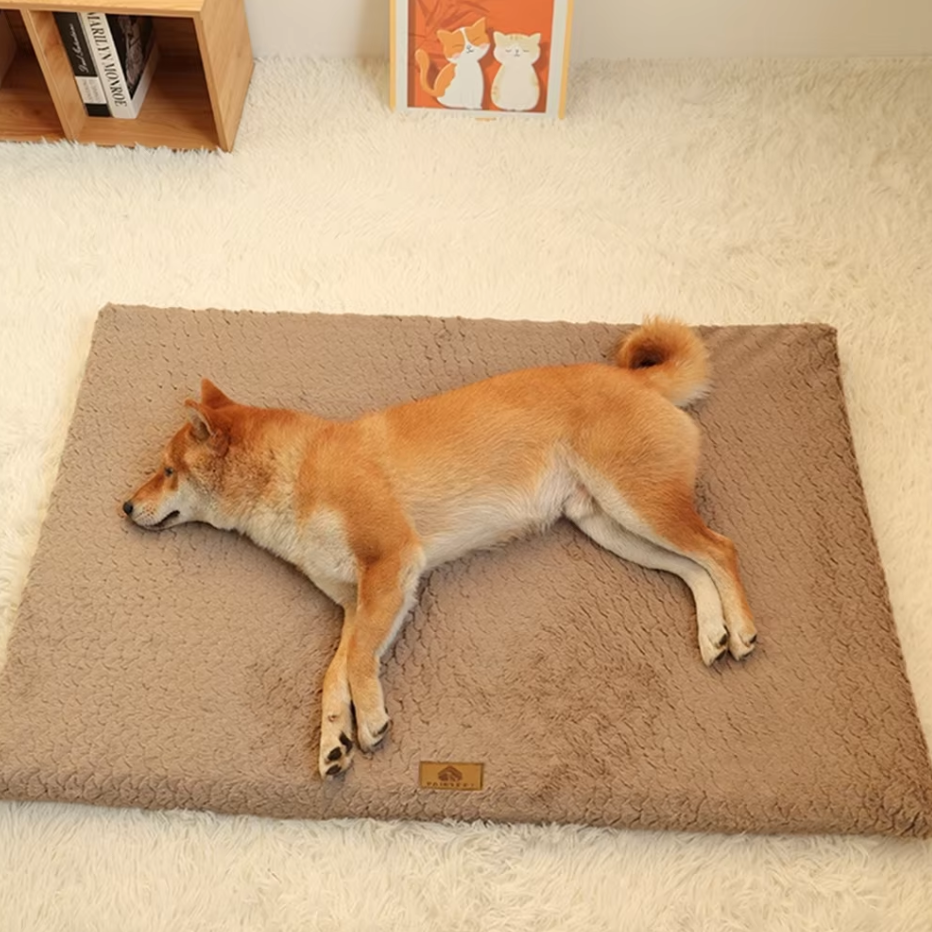 Orthopedic dog bed with joint support for large dogs, gray, ultimate pet comfort