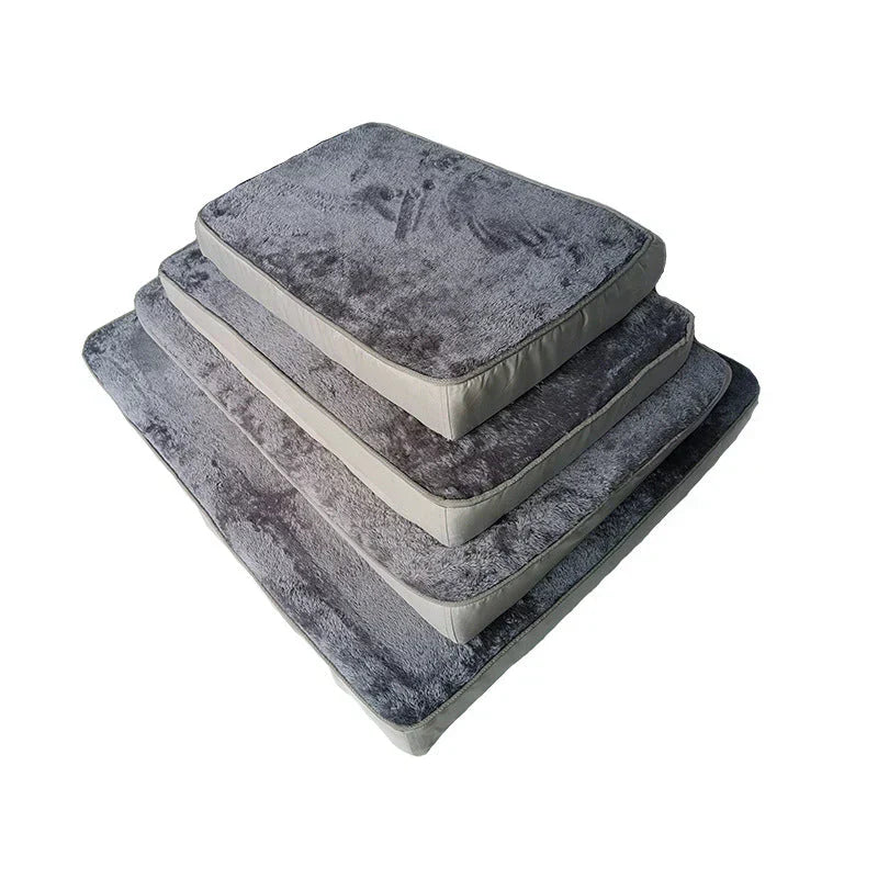 Comfortable pet bed with removable, machine-washable cover, ideal for dogs needing orthopedic support.