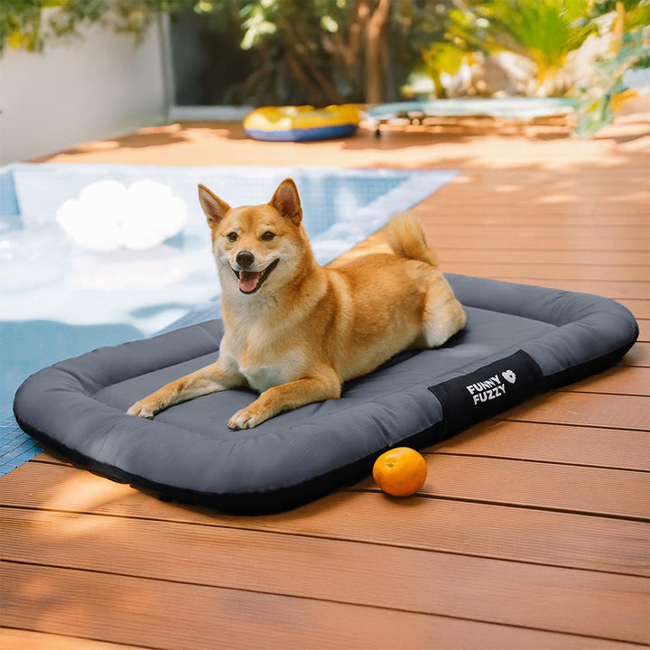 Waterproof orthopedic dog bed, odor-resistant and chew-proof for active pets