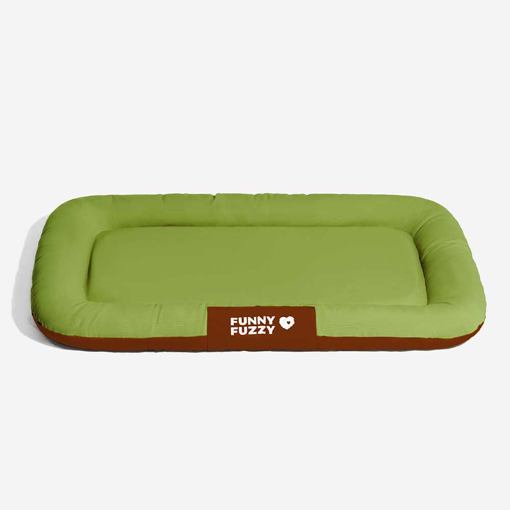 Odor-resistant orthopedic dog bed mat, waterproof and comfortable for pets