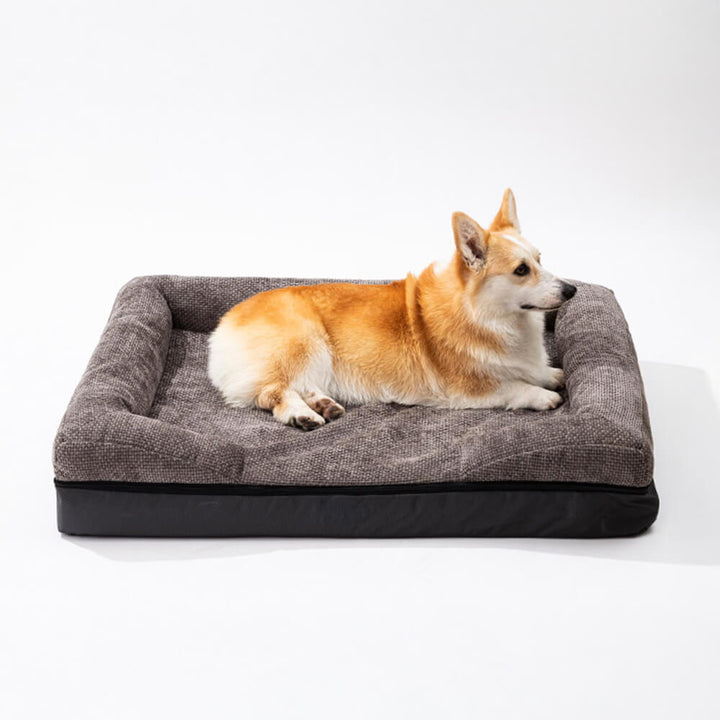 Comfortable orthopedic pet bed, durable and washable, a must-have pet furniture item