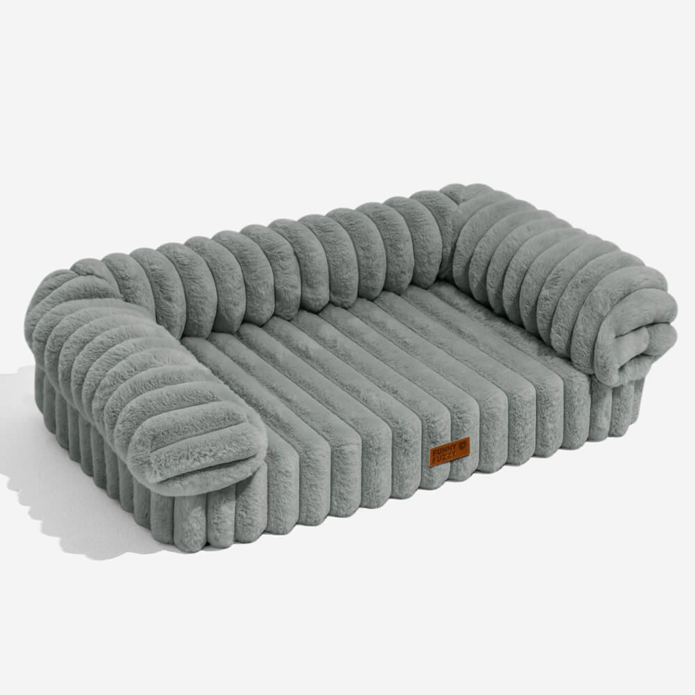 Orthopedic sofa dog bed, deep cushioning, washable cover, pet relaxation