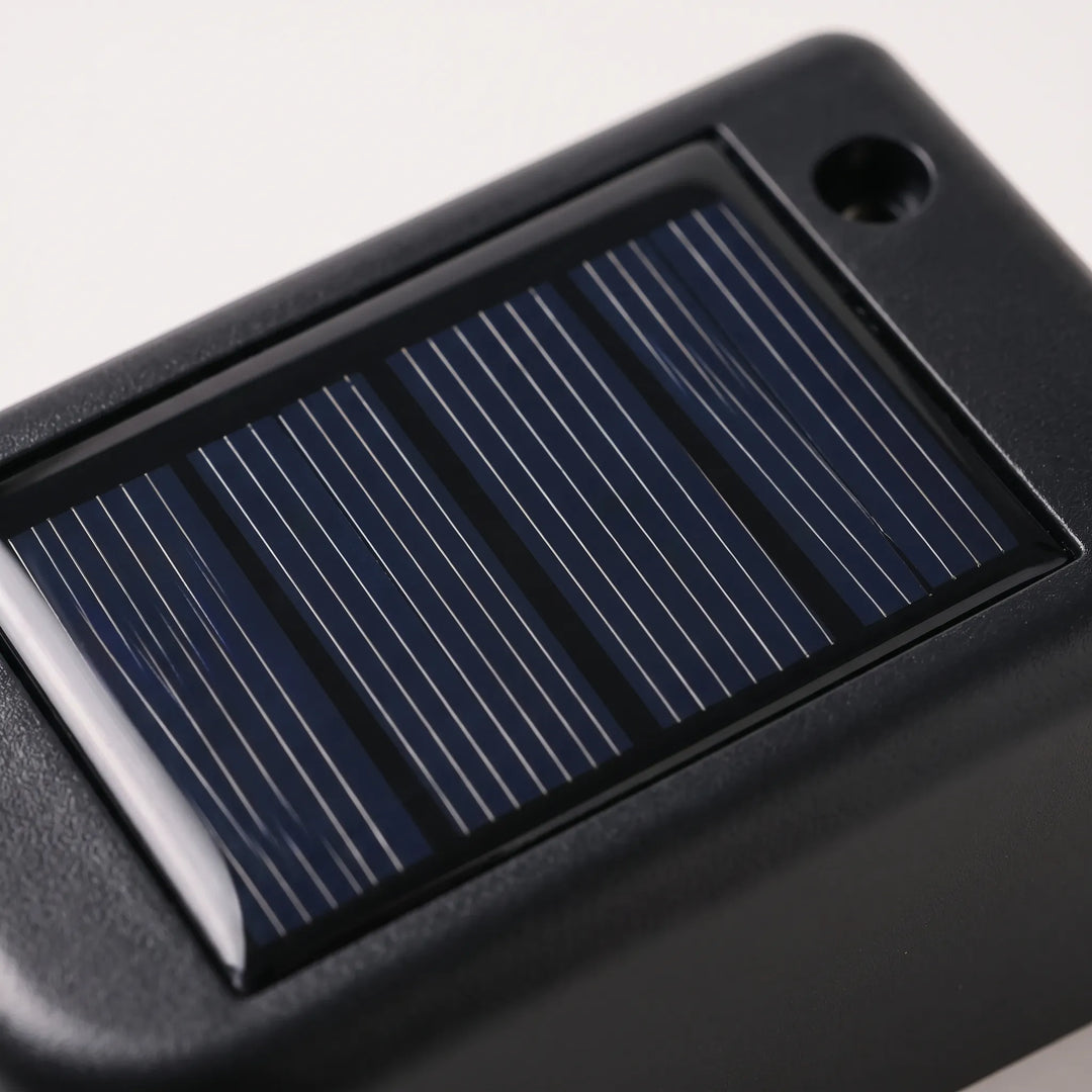 Bright LED solar pathway lights, waterproof for garden & landscape. Automatic wireless exterior lighting.