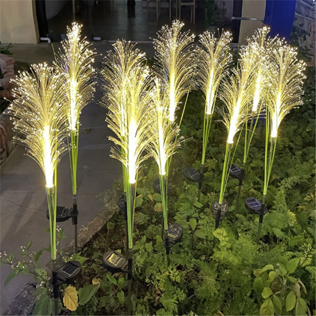 Outdoor waterproof solar reed light, perfect for adding a touch of magic to any garden.