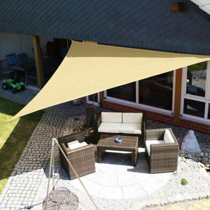 Garden sun shade canopy for backyard living. Provides excellent UV protection and waterproof coverage.