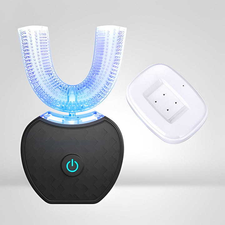 Modern ultrasonic electric toothbrush for daily dental care, offering a powerful deep clean & healthy teeth whitening.