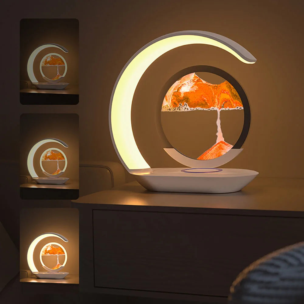 Personalized LED night light with custom photo, USB powered, ideal home decor and unique gift. Keepsake acrylic lamp.