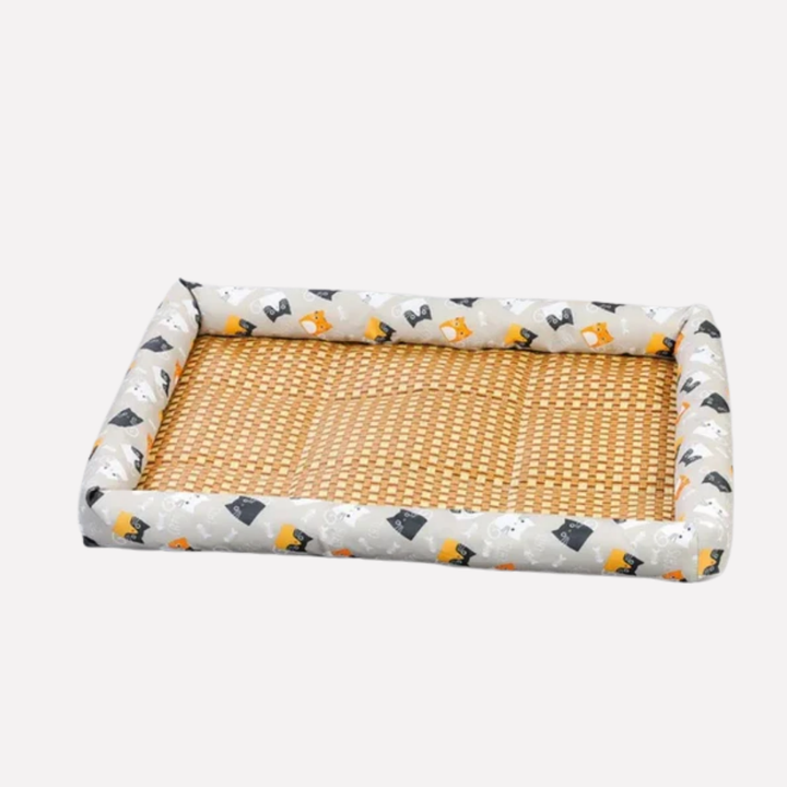 Summer pet bed: dog and cat cooling mat, easy clean and breathable for ultimate pet comfort