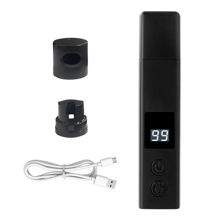 Animal care essential: quiet electric pet nail grinder with clear LED display for easy use
