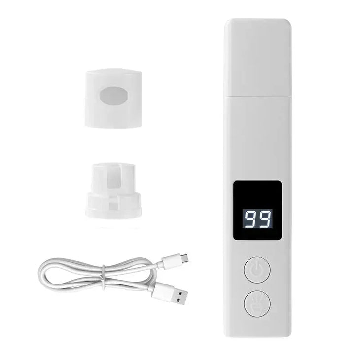 Paw care solution: pet digital claw grinder with powerful yet quiet motor and LED feedback