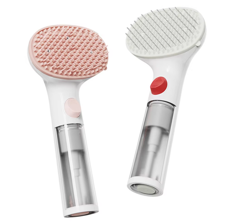 High-quality pet dry foam brush, dispenses cleaning foam directly for efficient 'Care and More' routine.