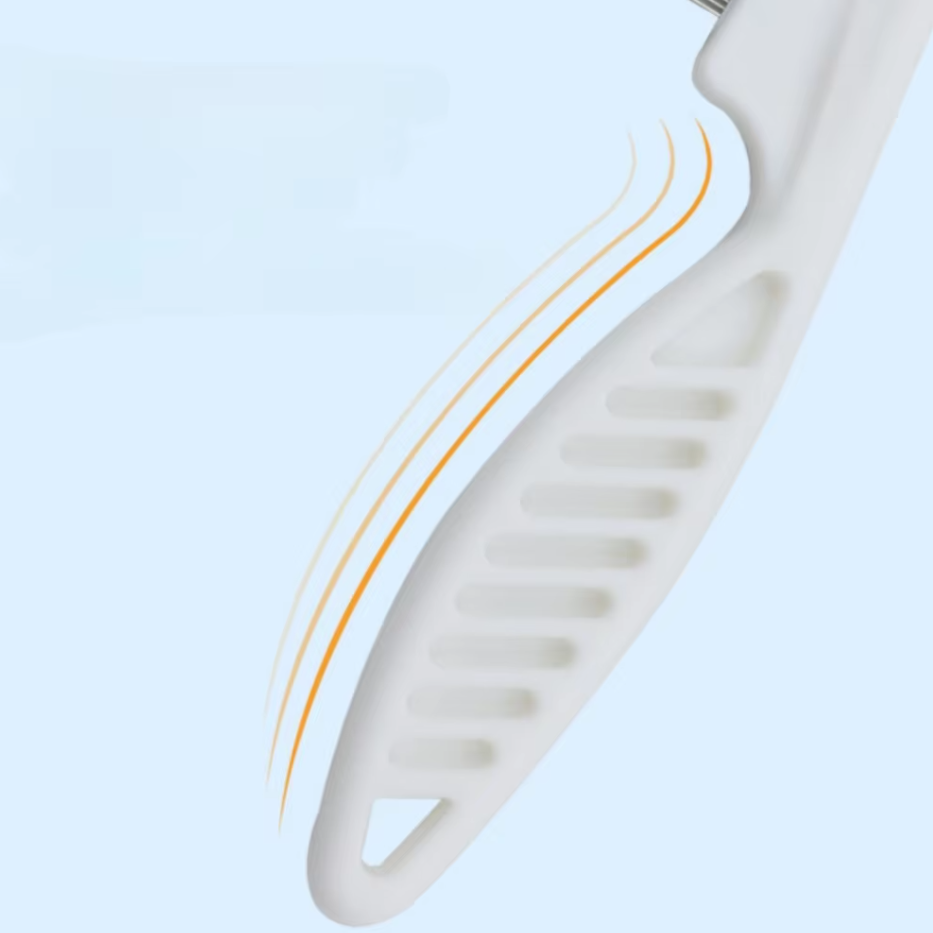 High-quality pet grooming comb, a vital tool for maintaining a flea-free coat in cats & dogs
