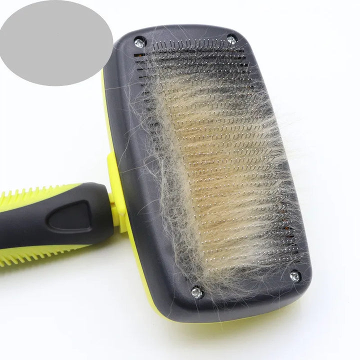 Essential pet grooming kit: effective self-cleaning brush & precision nail trimmers for dogs & cats
