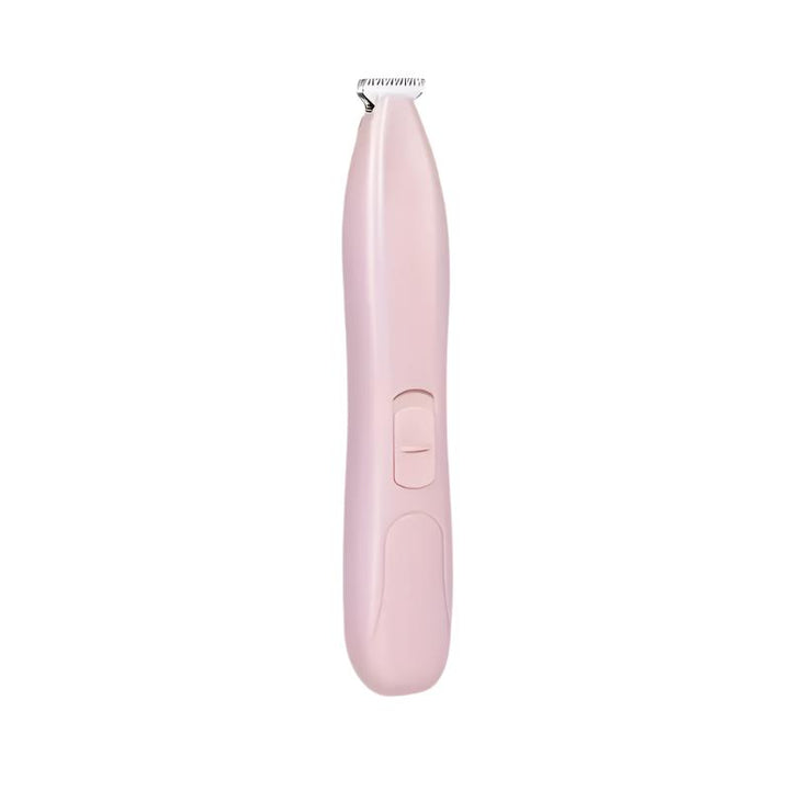 Cat grooming electric trimmer for soft fur, perfect for paw pads and around the eyes, gentle blades.