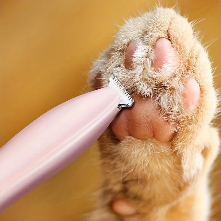 Professional pet grooming device, excellent for detailed trimming on dogs and cats, safe and efficient.