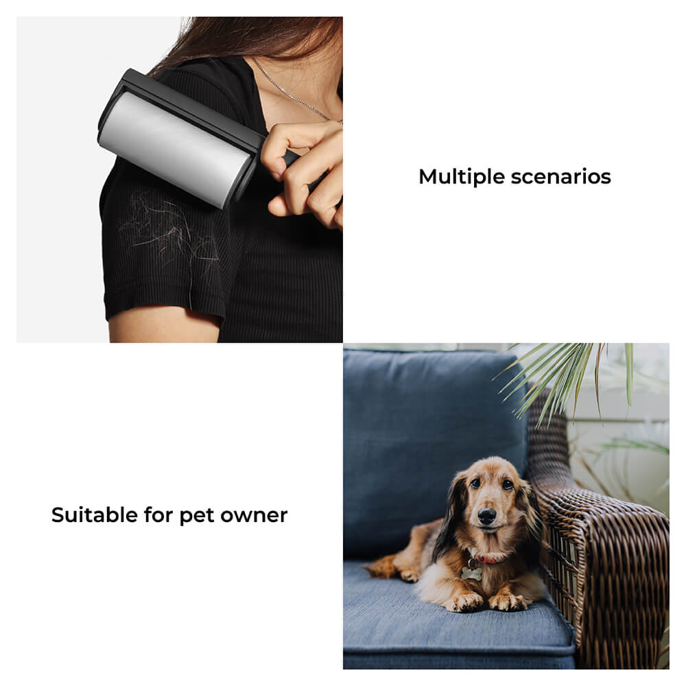 Sticky roller for pet hair removal, a must-have for pet owners for quick and efficient housekeeping