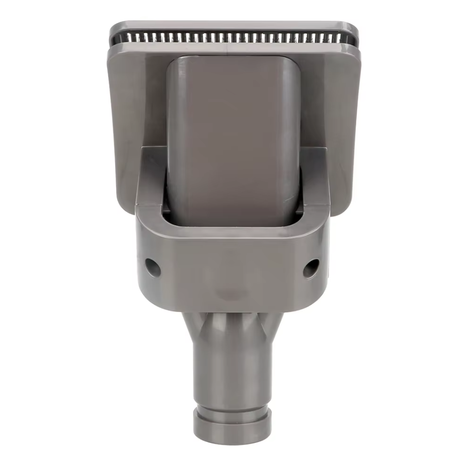 Pet care solution: vacuum attachment for grooming, brushing, and cleaning animal hair from pets.