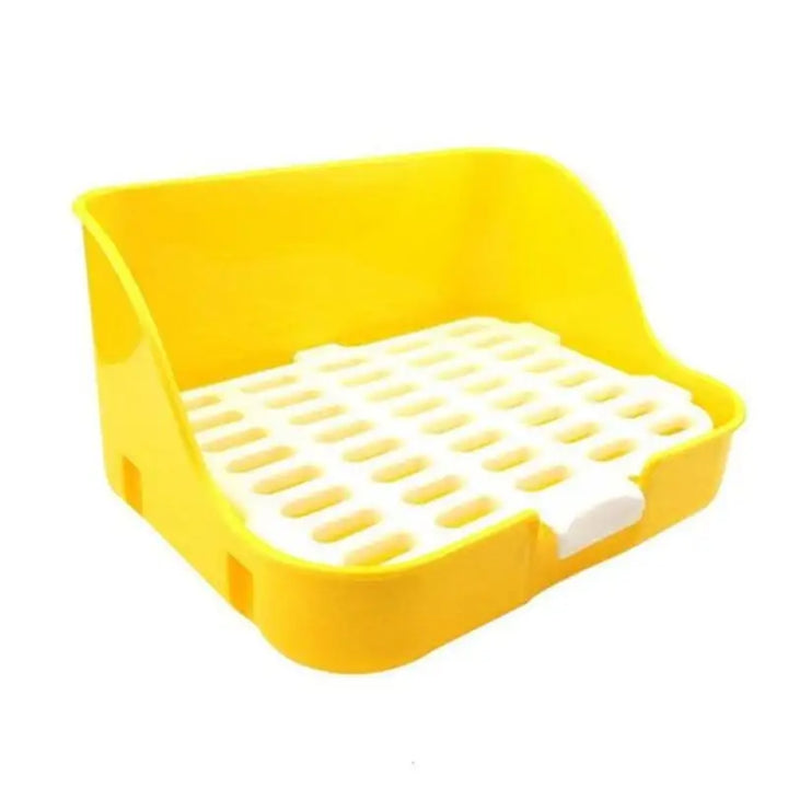 Plastic pet litter box, easy clean and ventilated for long-lasting odor control