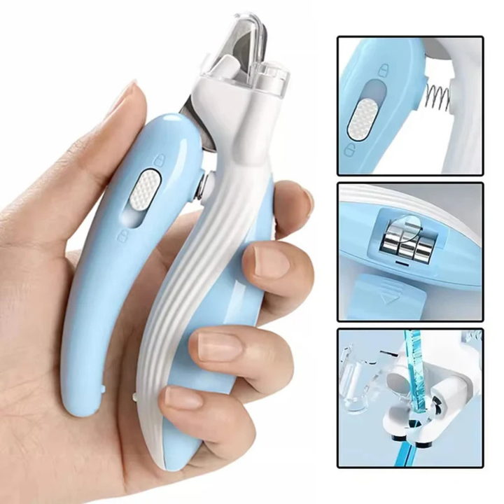 Durable pet nail clippers for maintaining pet health, suitable for small pets & cats