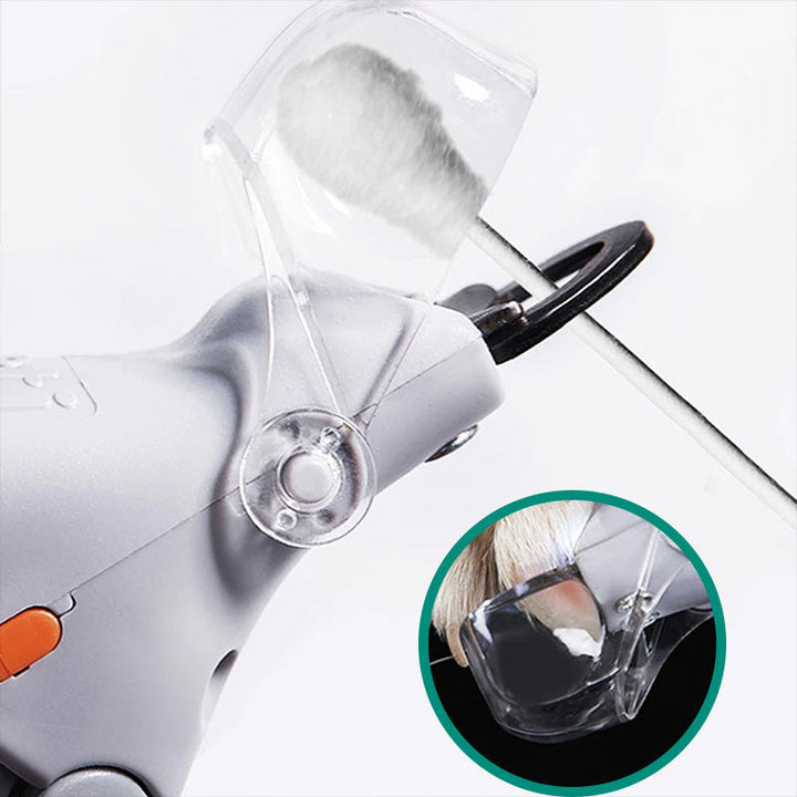 Professional-grade pet nail clippers with LED light for precise, safe dog & cat grooming at home.