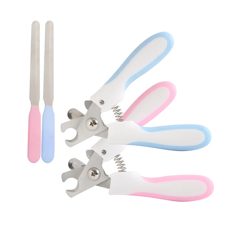 Pet nail clippers designed for small to medium dogs and cats, ensuring easy & safe trimming.
