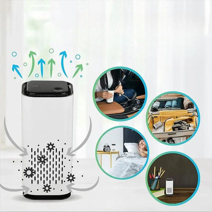 Pet Odor Eliminator Air Purifier, quiet, for home pet care, with pet supplies