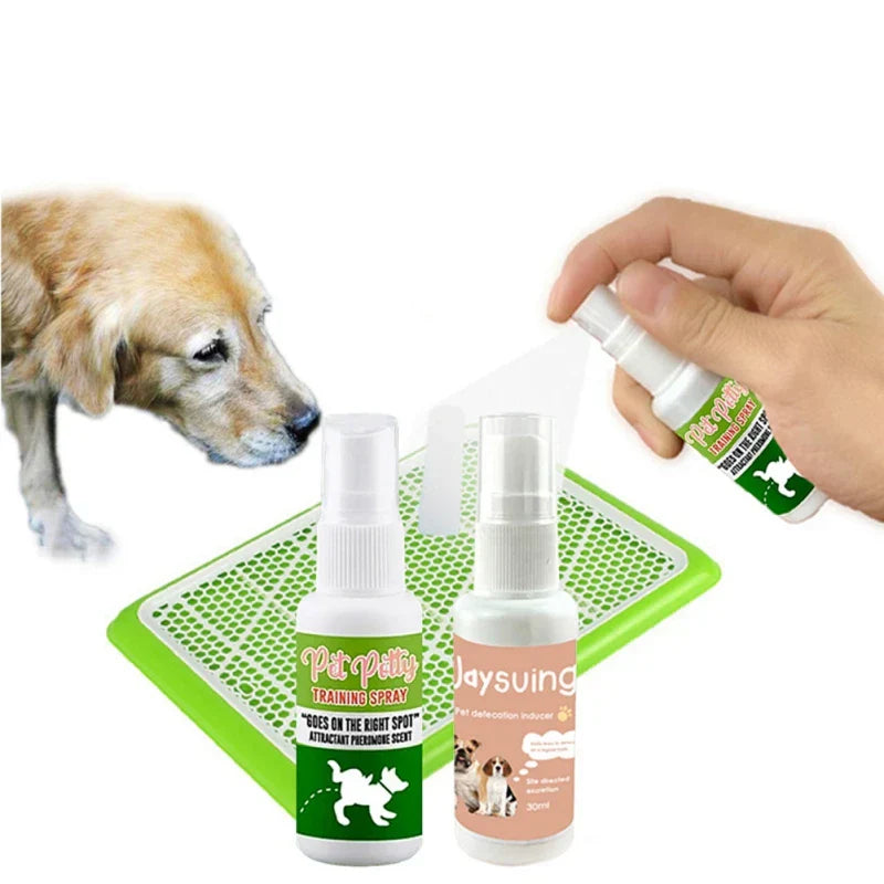 Pet Potty Training Aid Spray for dogs, helpful for puppy house training, 16oz bottle